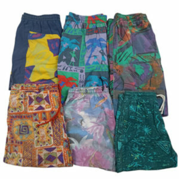 VINTAGE BULK CRAZY PATTERN SHORTS - 25 pcs.