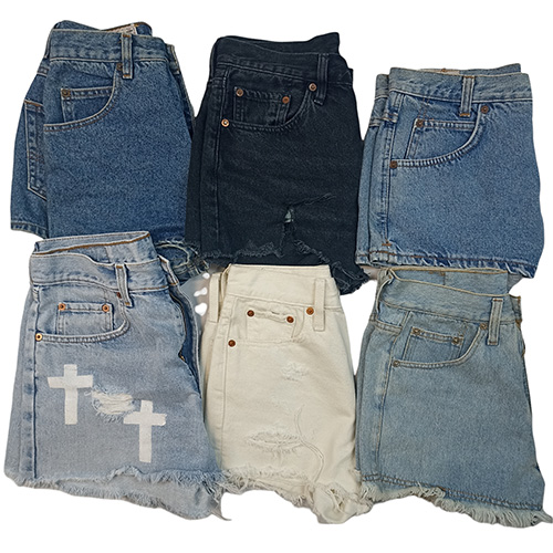 Vintage bulk hot pants shorts by Vintage Fiasco wholesale Germany