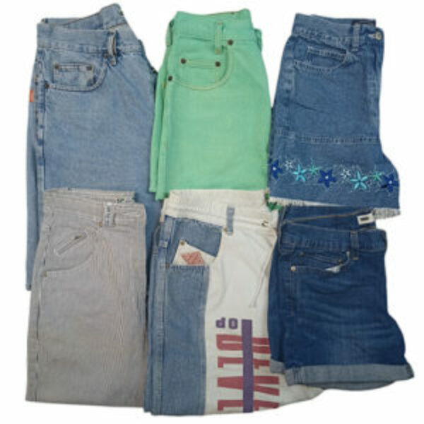 VINTAGE BULK JEANS SHORTS - 25 pcs.