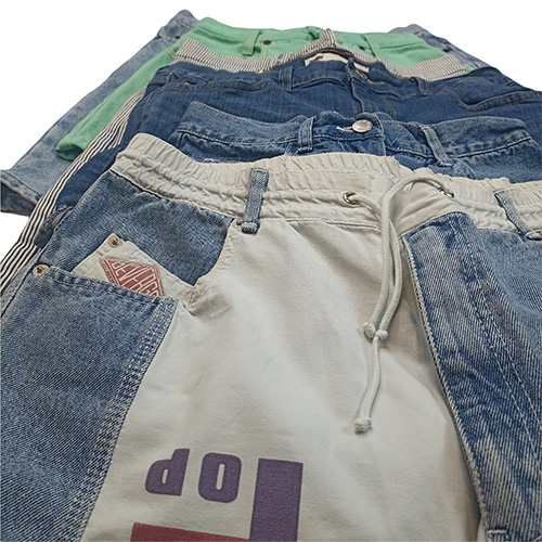 Vintage bulk jeans shorts by Vintage Fiasco wholesale Germany