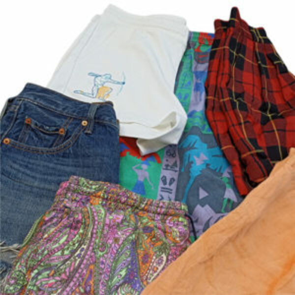 VINTAGE & 2ND HAND BULK SHORTS MIX - 50 pcs.