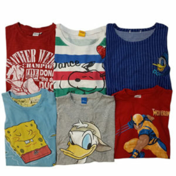 VINTAGE BULK COMIC T-SHIRTS - 15 pcs.