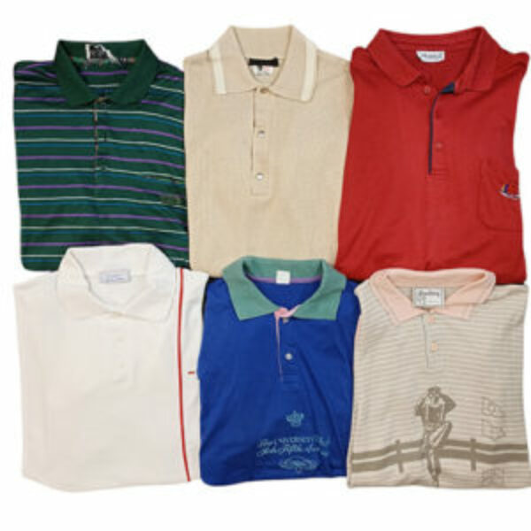 VINTAGE BULK FASHION POLO - 15 pcs.