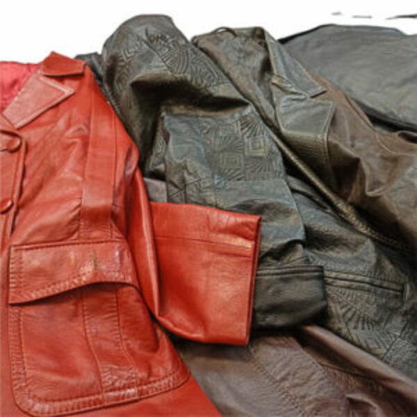 VINTAGE BULK LEATHER COATS - 15 pcs.