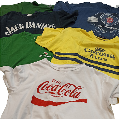 Vintage bulk merch t-shirts by Vintage Fiasco wholesale Germany