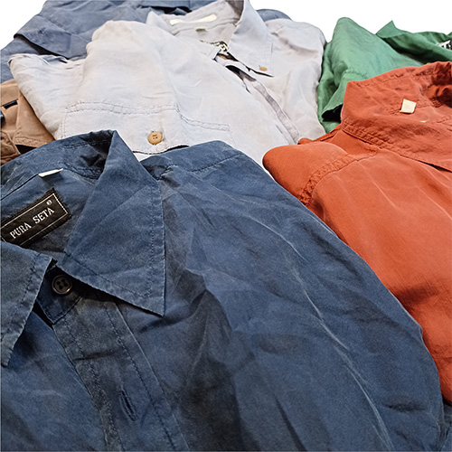 Vintage bulk silk man shirts by Vintage Fiasco wholesale Germany