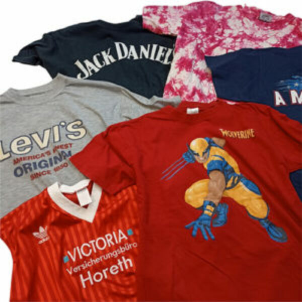 VINTAGE BULK T-SHIRTS MIX - 25 pcs.