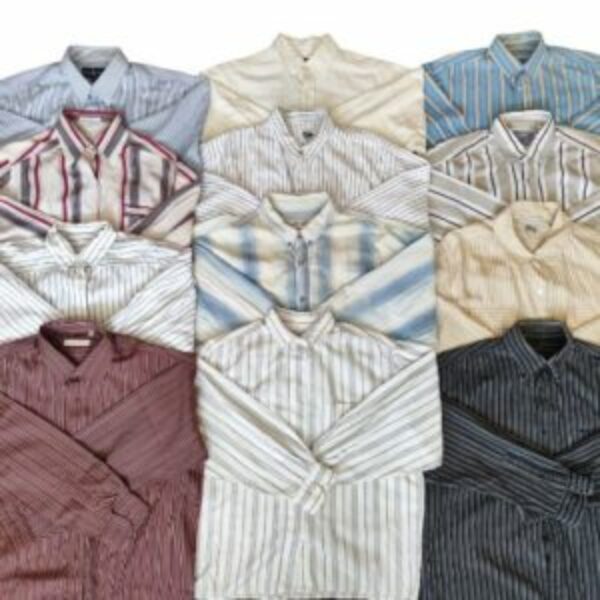 VINTAGE BULK GESTREIFTE SHIRTS - 25 pcs.