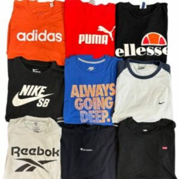 BRANDED T-SHIRT – NOT VINTAGE – 25 pcs.